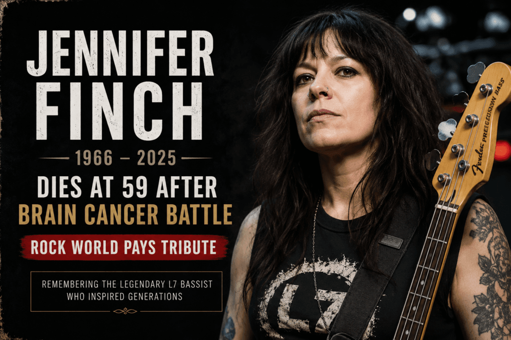 Jennifer Finch Dies at 59 After Brain Cancer Battle, Rock World Pays Tribute