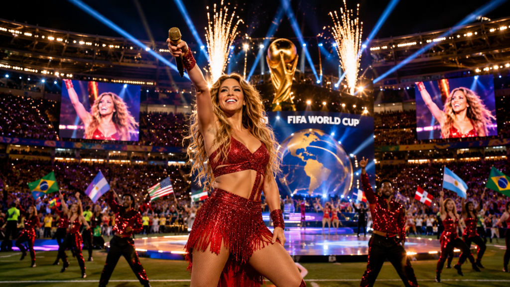 Shakira Headlines FIFA World Cup Final's Historic First Halftime Show