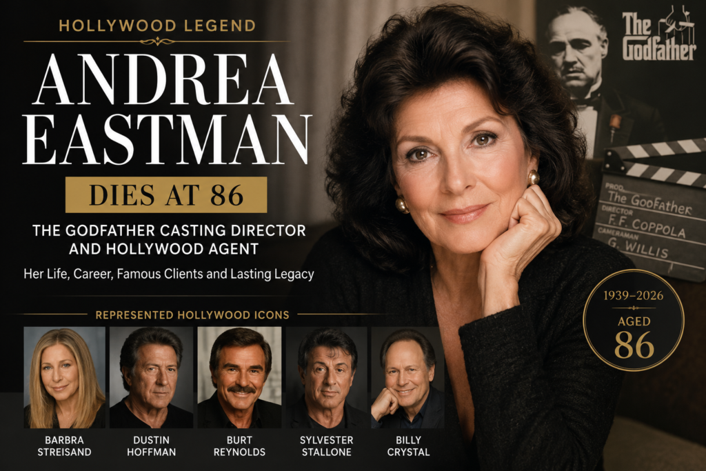 Andrea Eastman, The Godfather casting director and Hollywood agent, dies at 86