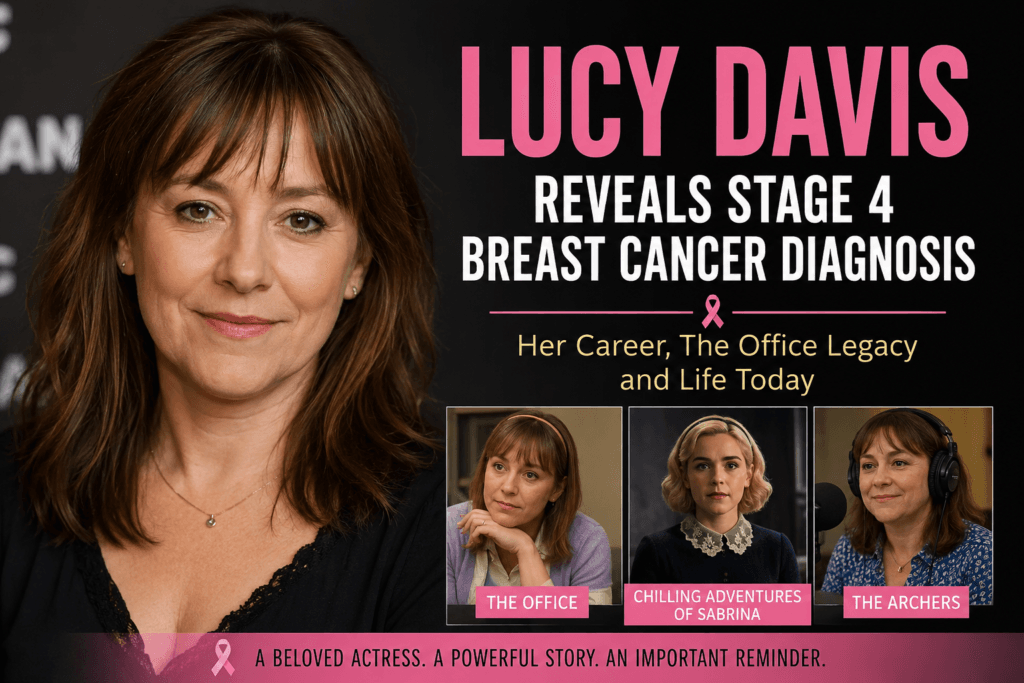 Lucy Davis reveals stage 4 breast cancer diagnosis
