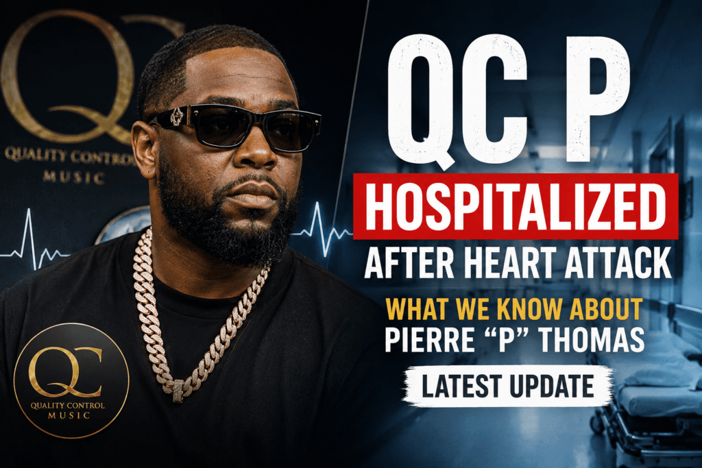 QC P hospitalized after a reported heart attack