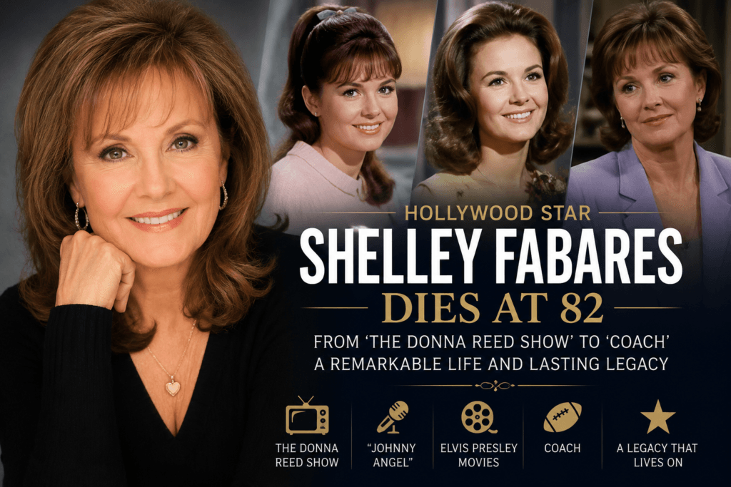 Shelley Fabares tribute featuring her career in The Donna Reed Show, Johnny Angel, Elvis Presley films, and Coach