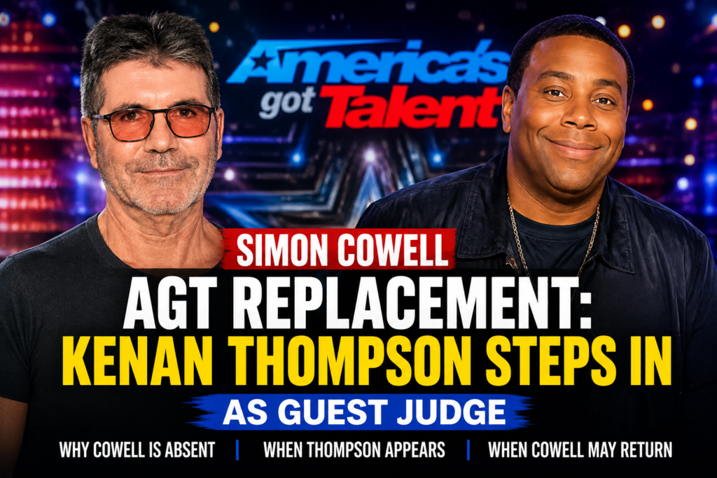 Simon Cowell AGT replacement Kenan Thompson as guest judge