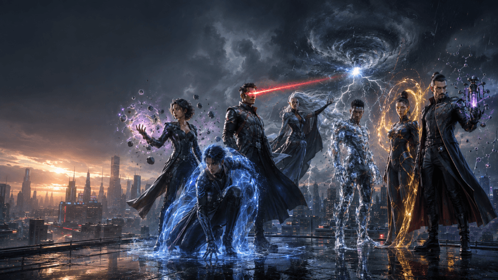 Original mutant superhero team representing the new X-Men MCU reboot