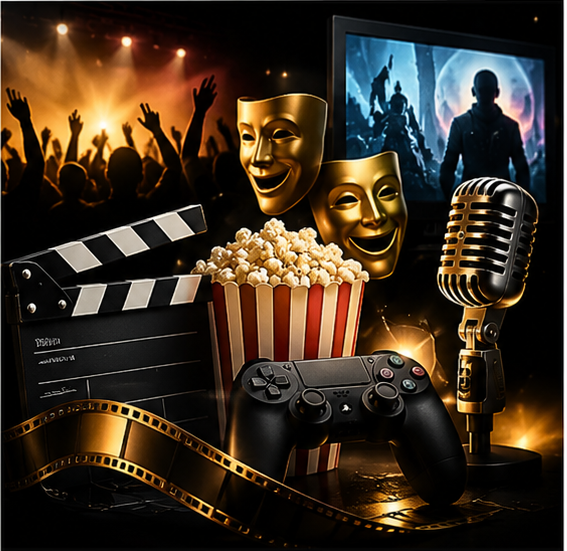 CLIMAX Magazine entertainment category featuring movies TV music and gaming
