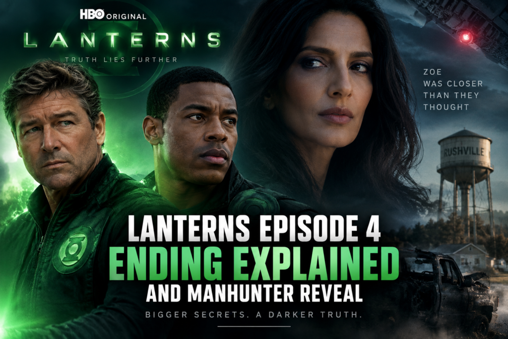 Lanterns Episode 4 ending explained with Hal Jordan, John Stewart, and the Manhunter reveal