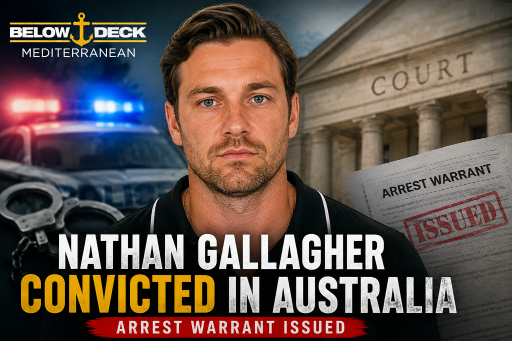 Nathan Gallagher convicted in Australia and faces an arrest warrant