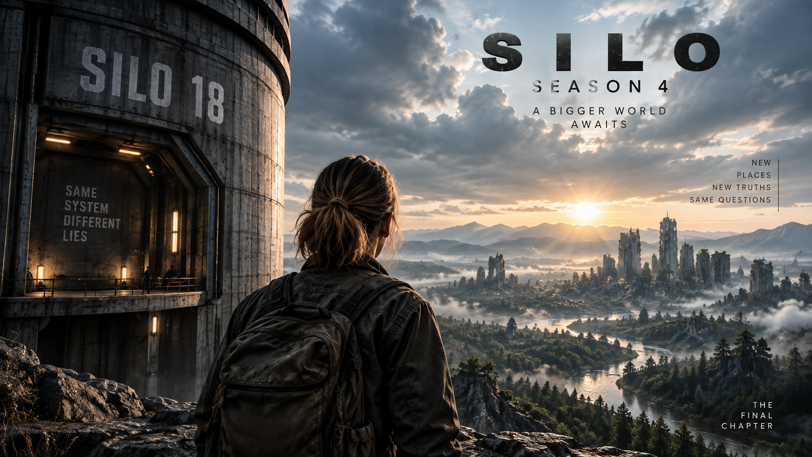 Silo 18 and the outside world in Silo Season 4