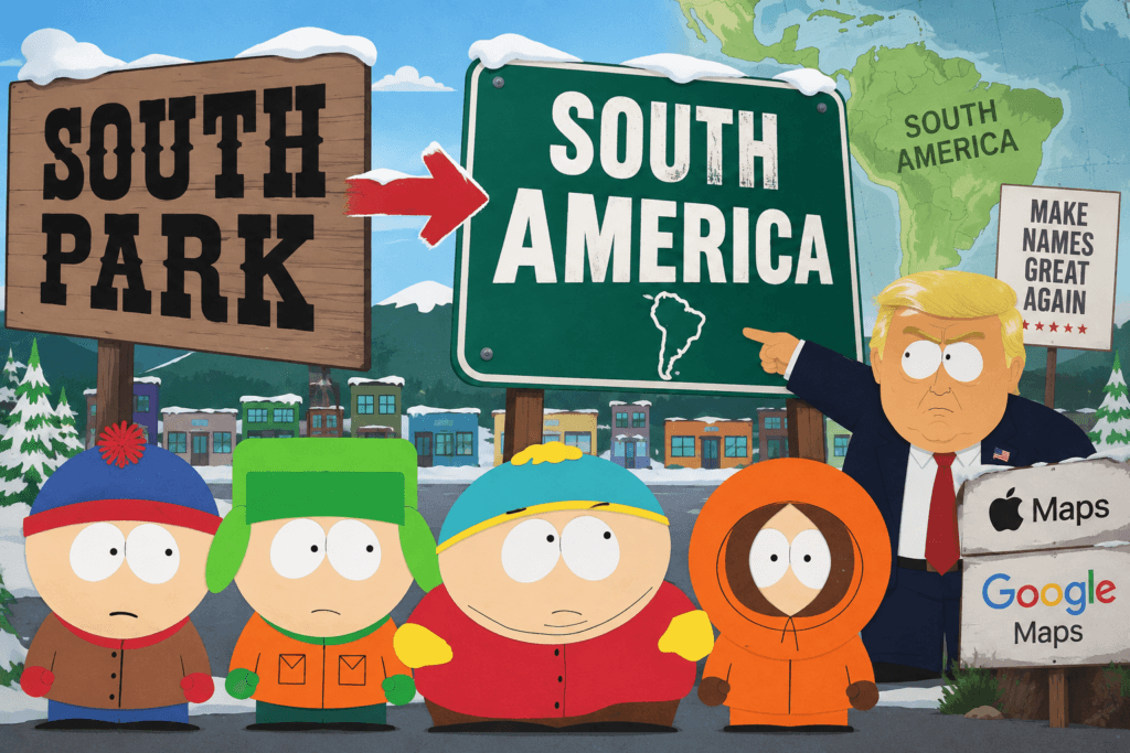 South Park changes its name to South America in Trump satire